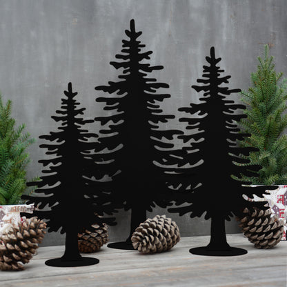 Tannenbaum-Aufsteller in verschiedenen Farben klein