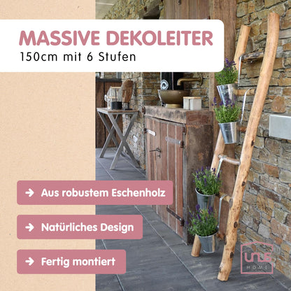 Deko-Holzleiter