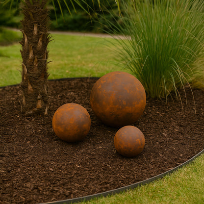 Gartenkugel Ø20-50 cm in rost