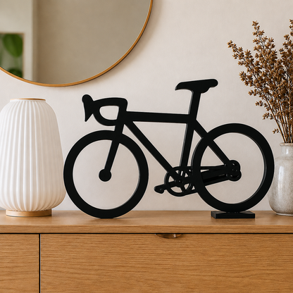 Aufsteller Holz Rennrad "Bram" in verschiedenen Größen