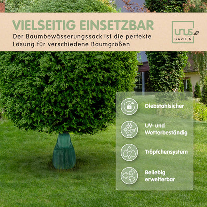 Baumbewässerungssack 70 / 95 Liter inklusive Schloss