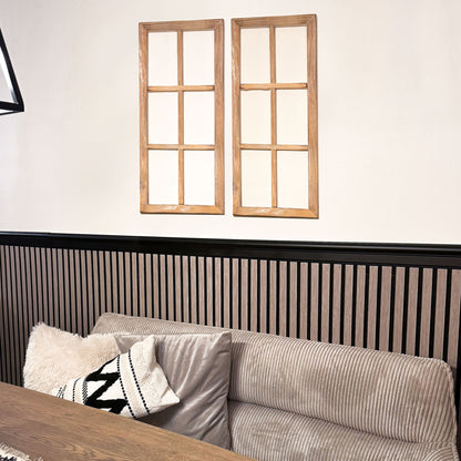 Holzfenster Dekoration Altholz