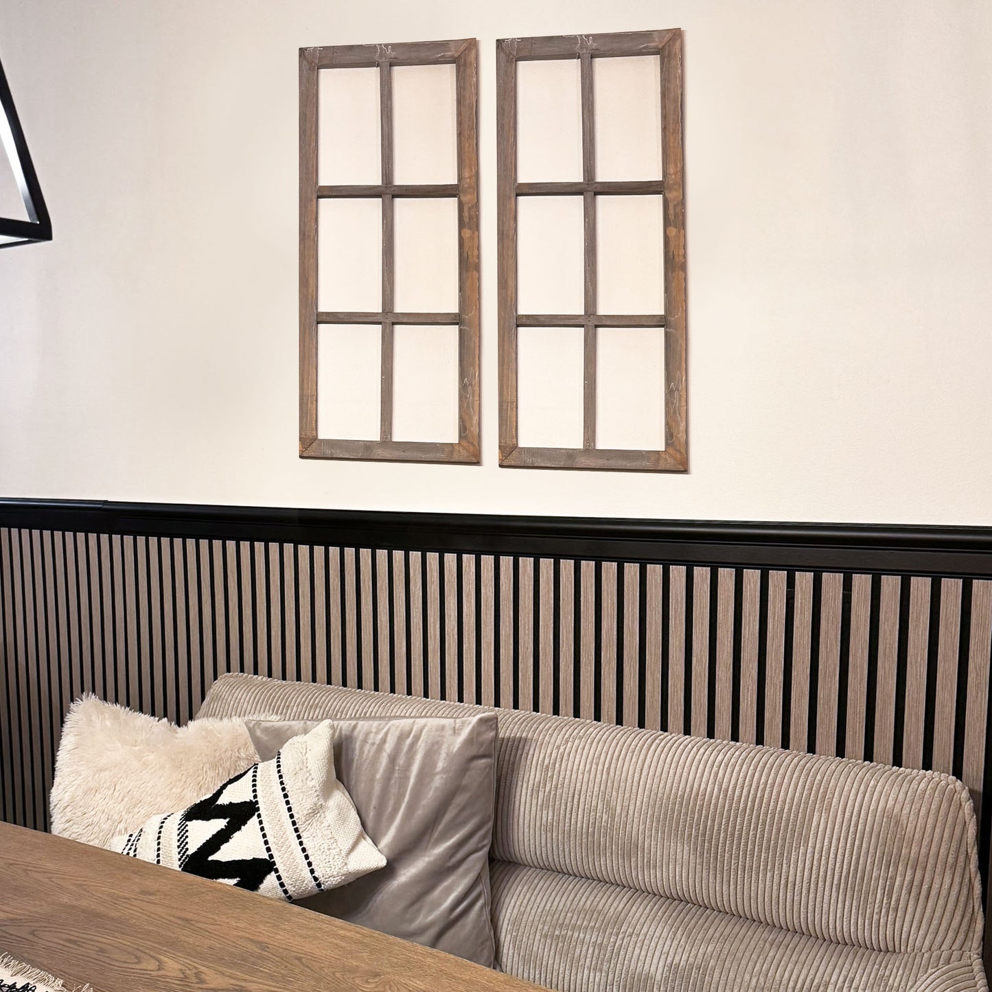Holzfenster Dekoration Altholz