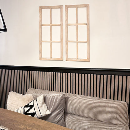Holzfenster Dekoration Altholz