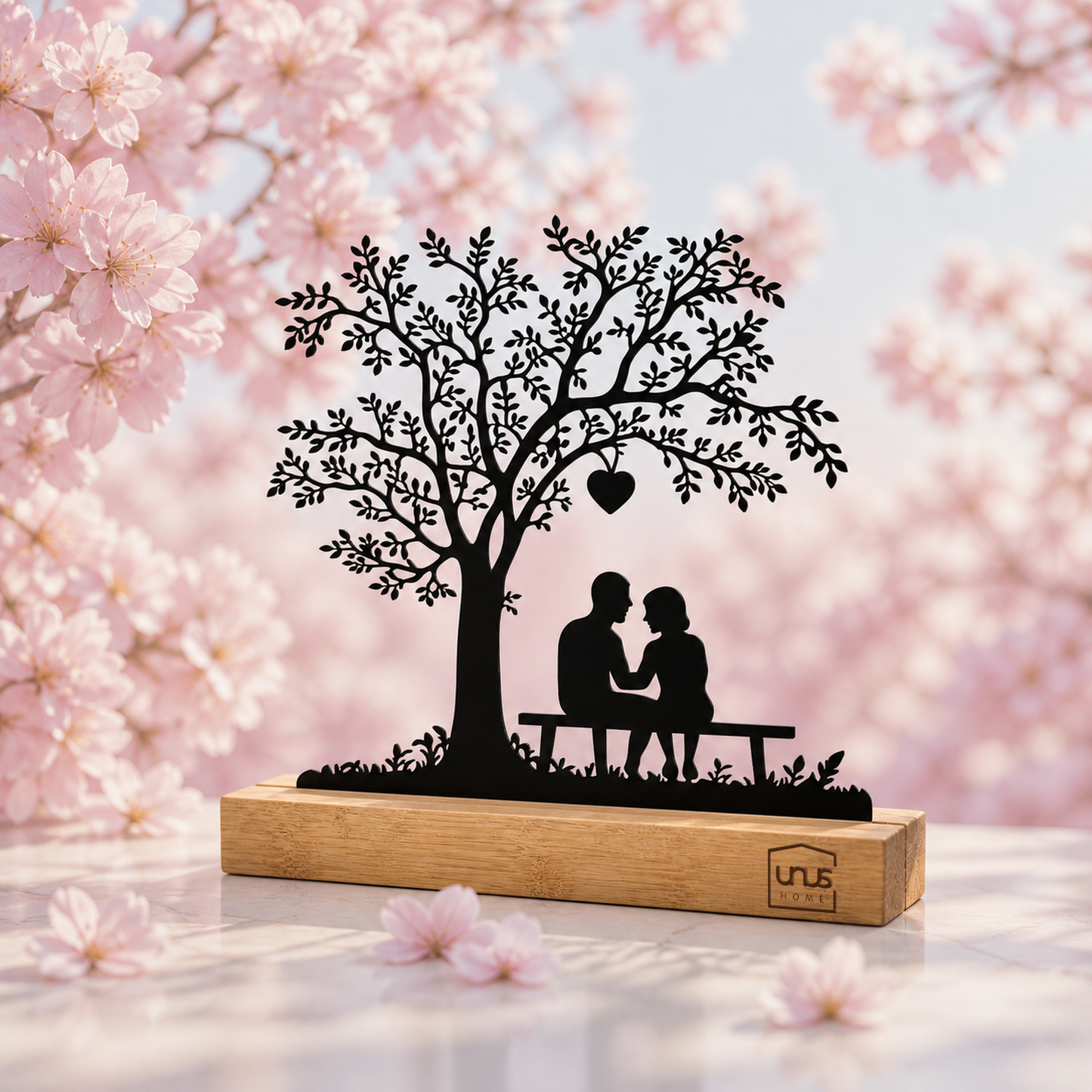 Aufsteller Baum mit Kind