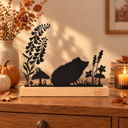 Aufsteller Herbst Igel