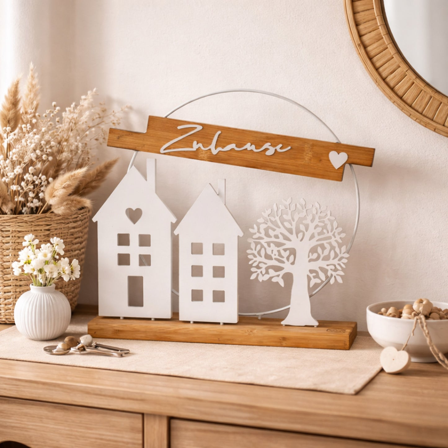 Aufsteller Deko-Schild Zuhause