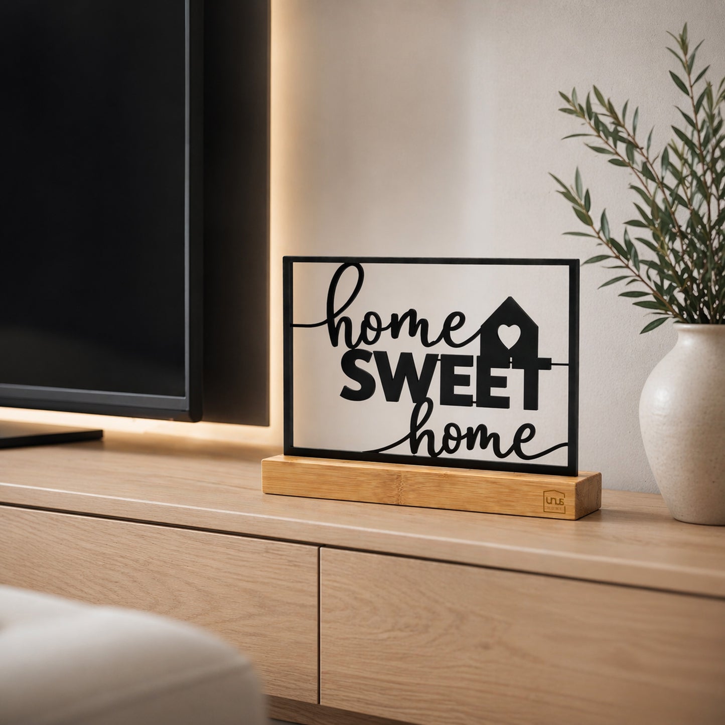 Aufsteller "Home sweet Home"