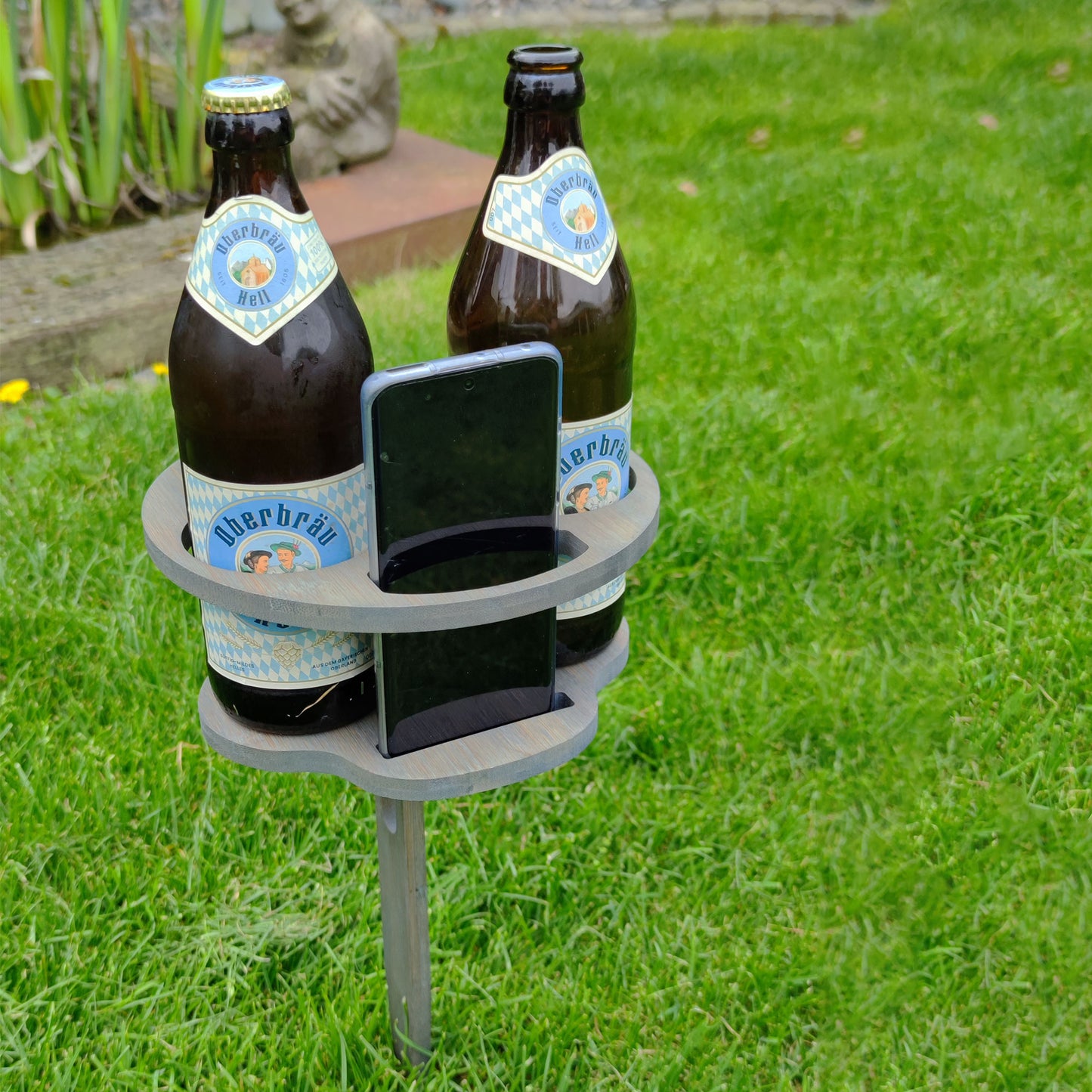 Biertisch klappbar Outdoor aus Bambus