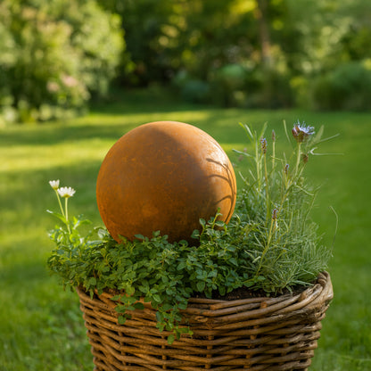Gartenkugel Ø20-50 cm in rost