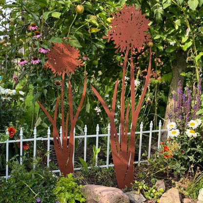 Gartenstecker Agapanthus 2er Set