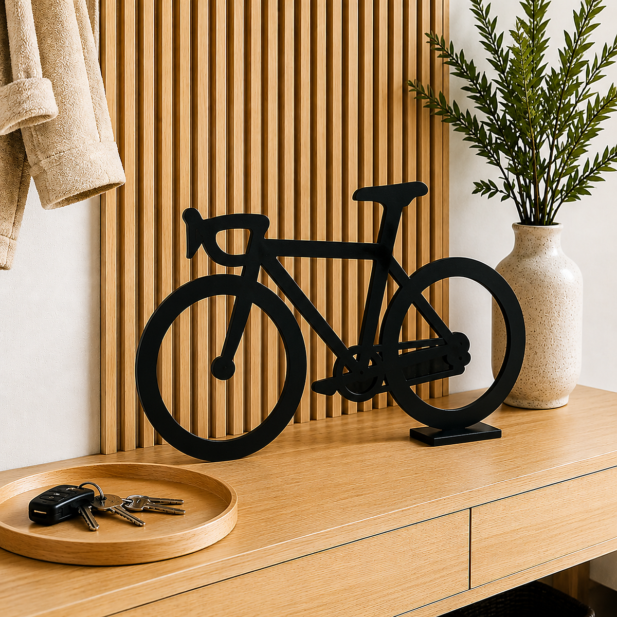 Aufsteller Holz Rennrad "Bram" in verschiedenen Größen