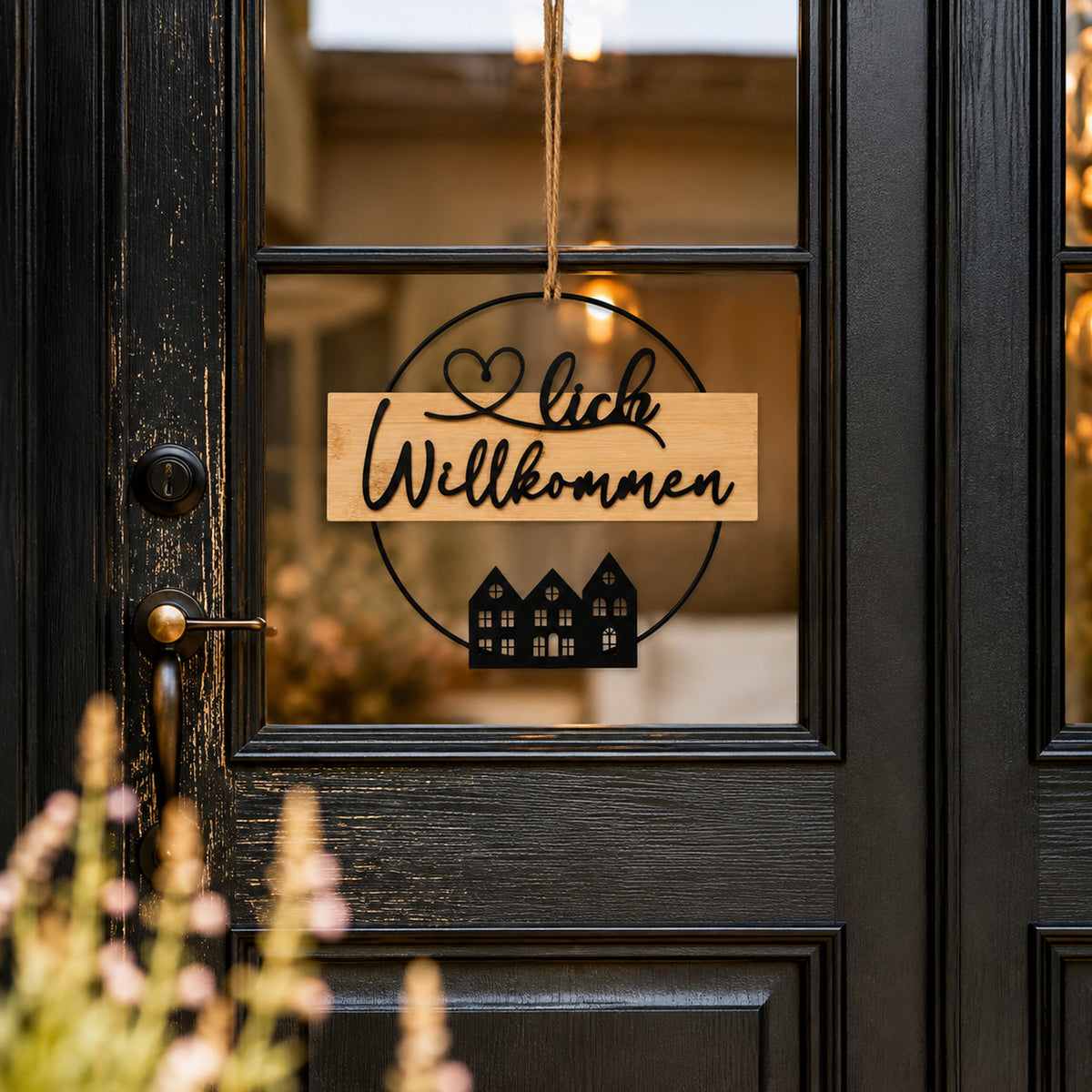 Aufhänger Lia "Herzlich Willkommen"