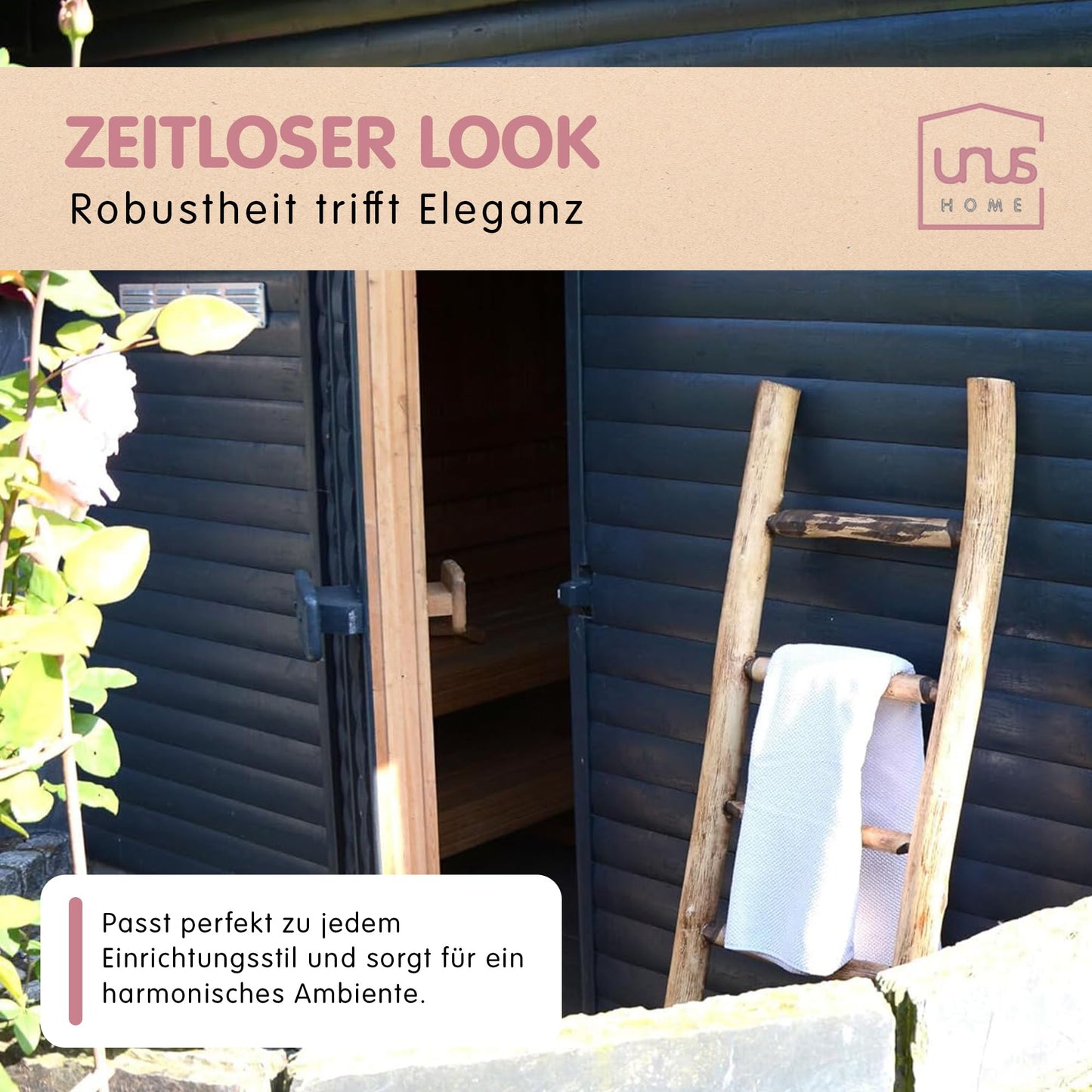 Deko-Holzleiter