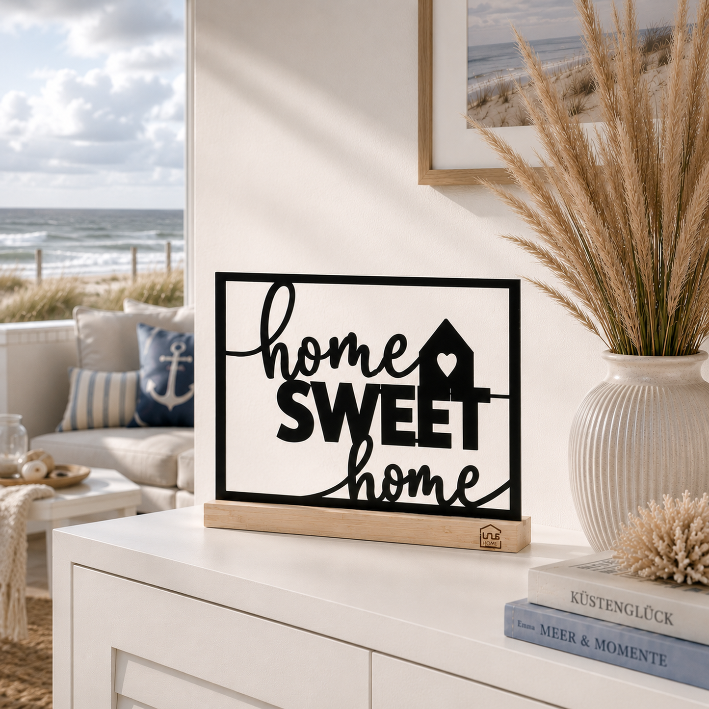 Aufsteller "Home sweet Home"