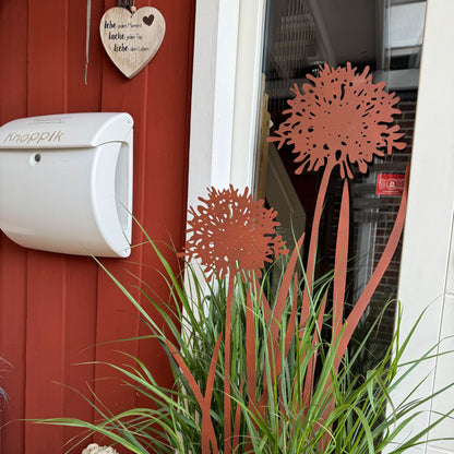 Gartenstecker Agapanthus 2er Set