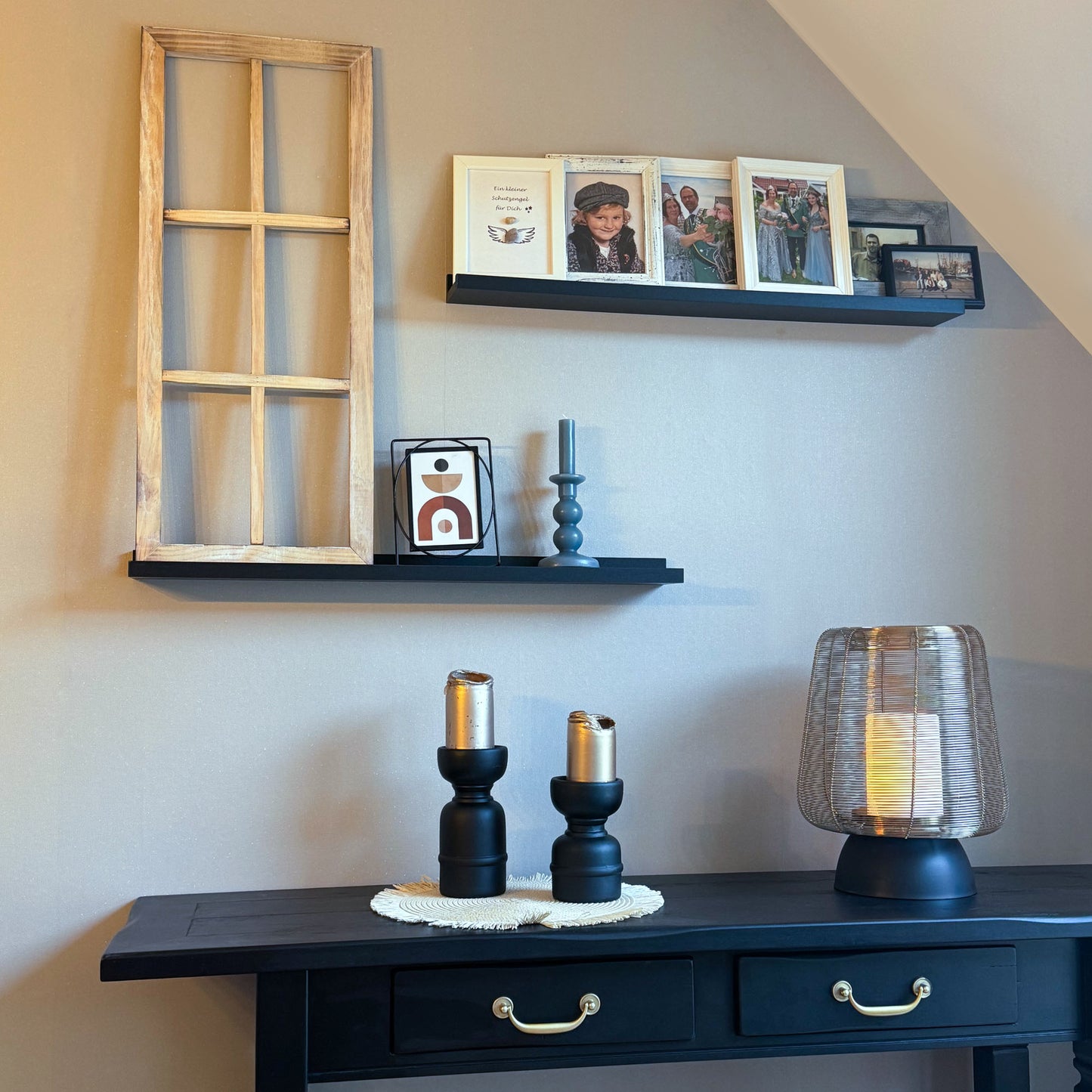 Holzfenster Dekoration Altholz