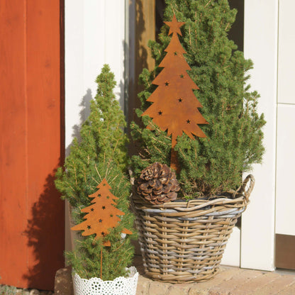 Stecker Zink Weihnachtsbaum Rost