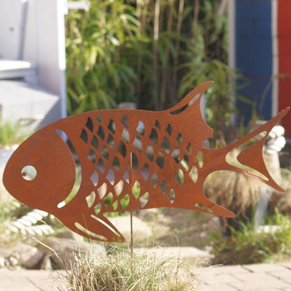 Roststecker Fische 3er Set klein