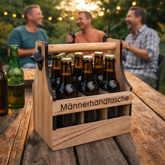 Flaschenträger Männerhandtasche