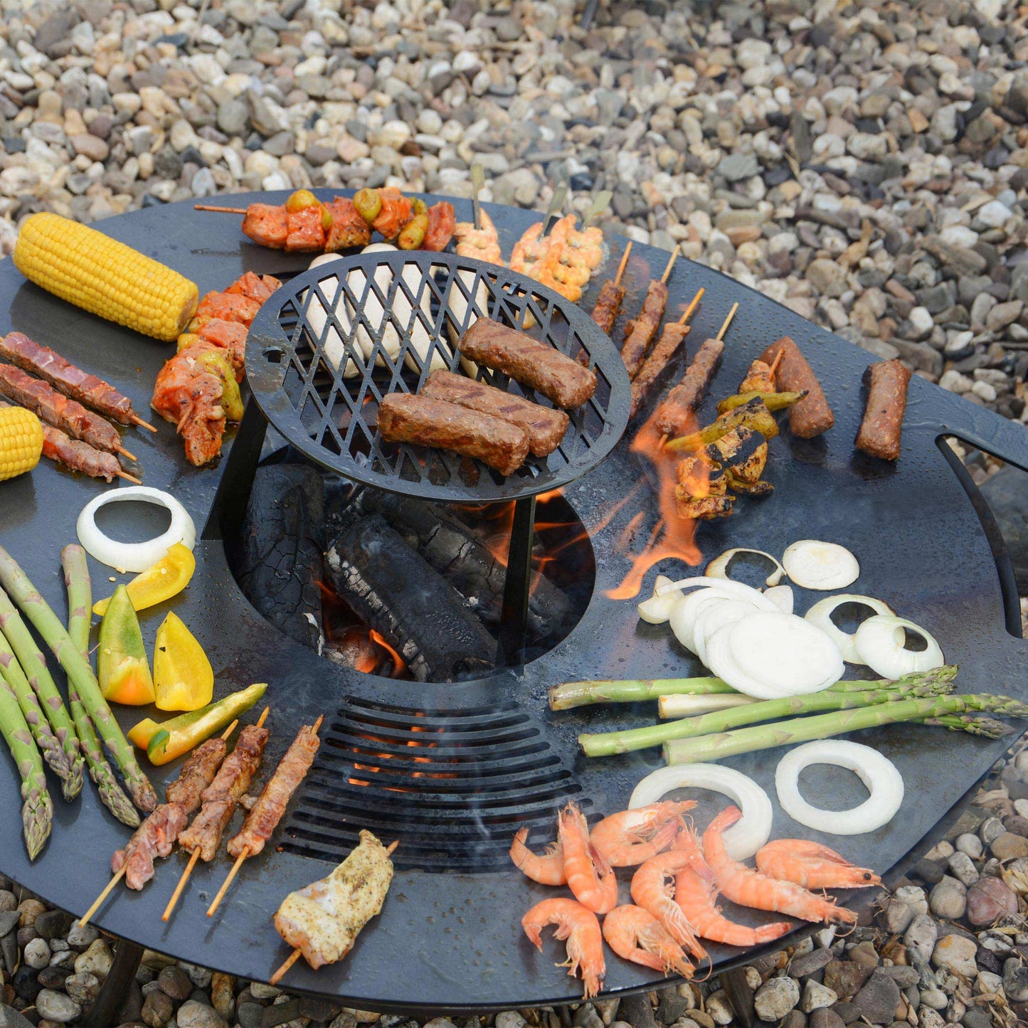 Grillplatte 60/80cm Durchmesser