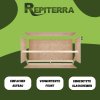 Repiterra Holz Terrarium mit Seitenbelüftung 80x50x50 cm