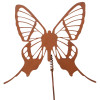 Roststecker Schmetterling mit Wackelfeder Groß